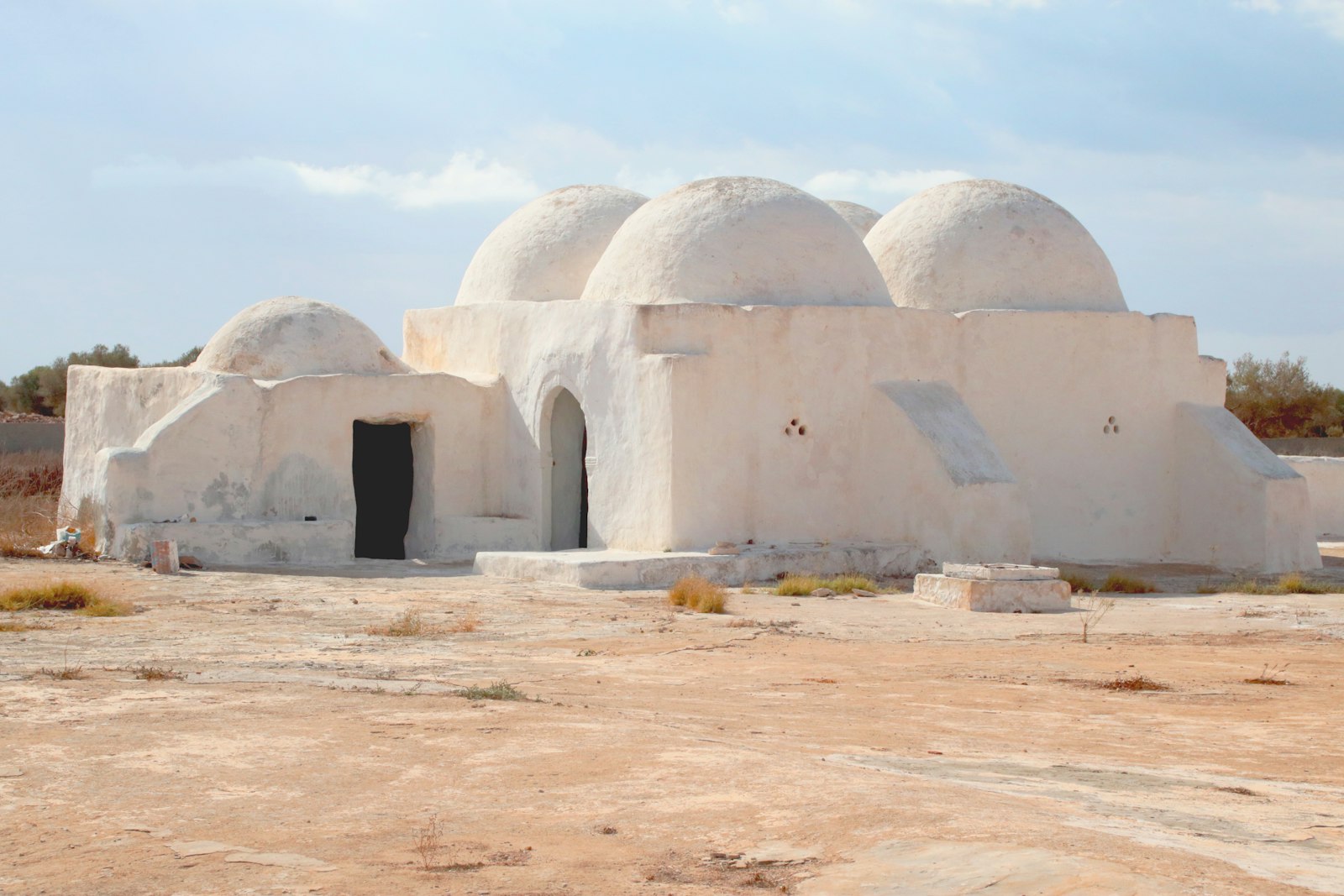 White minimalist coastal architecture
